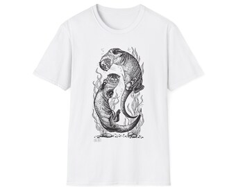 Unisex OTTERS Softstyle T-Shirt, Gildan 64000