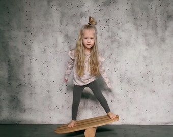 Trickboard Handmade Oak Balance Board Unique