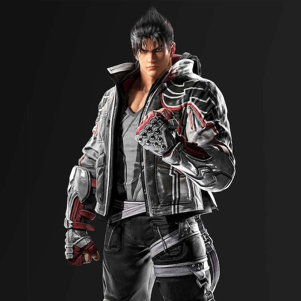 Jin Kazama Tekken 8 Leather Jacket | Tekken Cosplay Costume | Cosplay Jacket