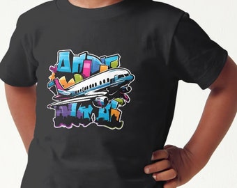 キッズ スカイライン グラフィティ T シャツ