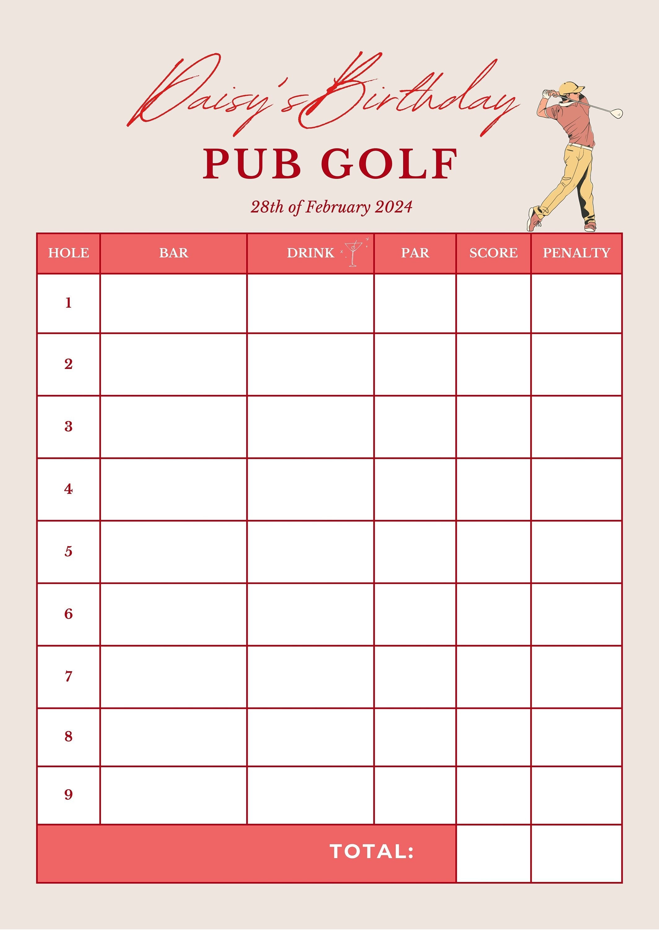 Editable Pub Golf/bar Golf Scorecard Fully Customisable Etsy Editable Pub Golf/bar Golf Scorecard Fully Customisable Etsy