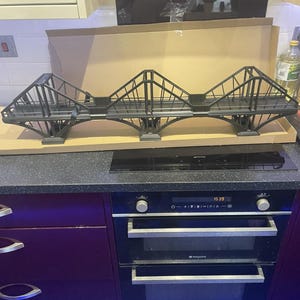 Puente de vigas de doble vía escala OO *NUEVO*