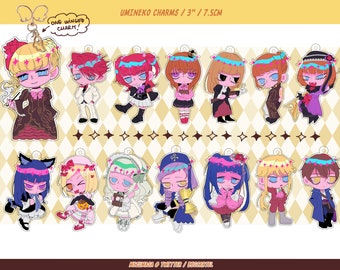 Umineko charms | Acrylic Charms (PREORDER)