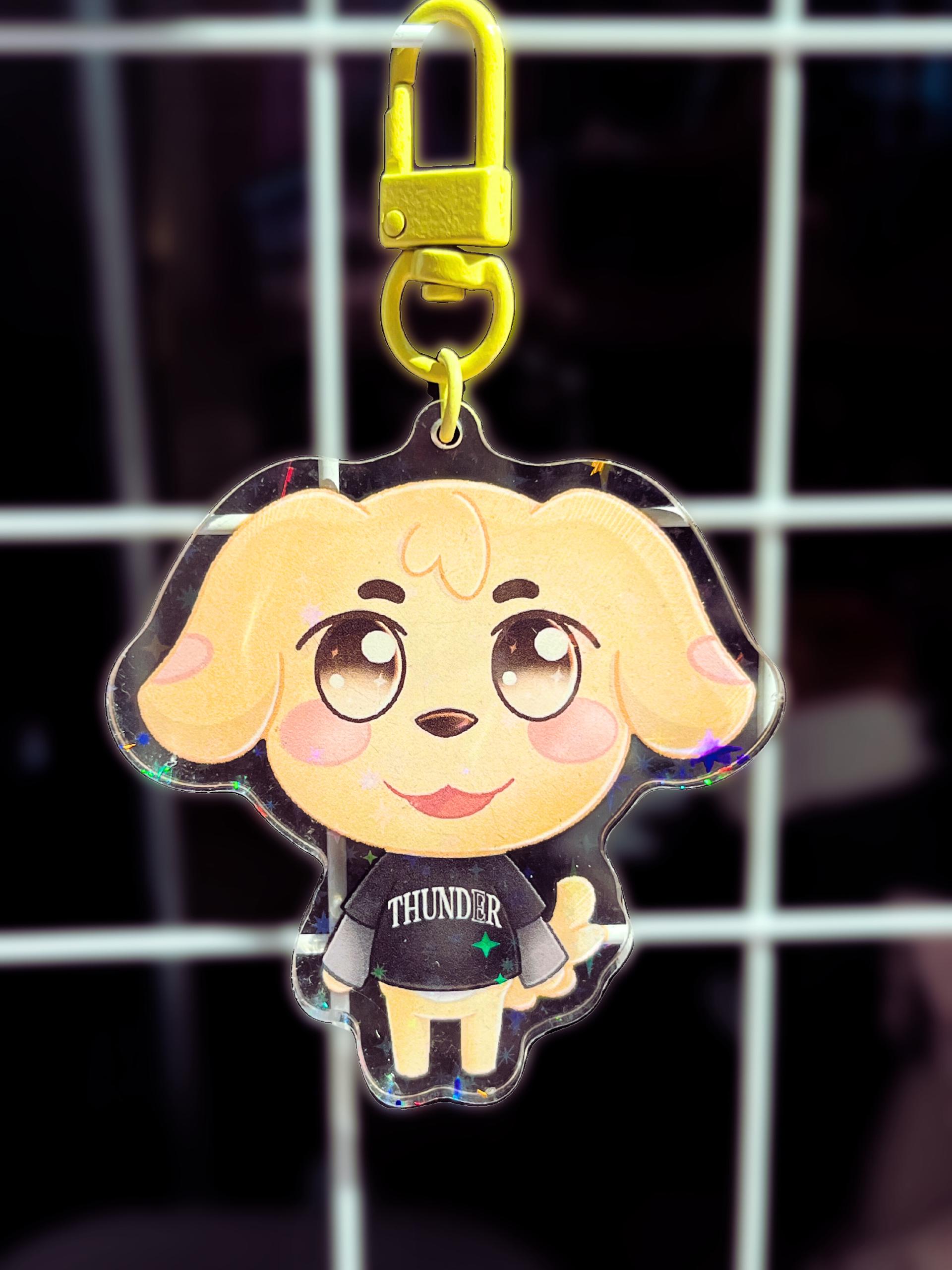 Porte-clés Acrylique Recto-verso En Forme De Sablier Ateez Aniteez