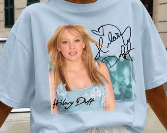 Hilary Duff Metamorphosis Throwback Tee, Lucky Me Tour 2026, Lizzie McGuire, Y2K Nostalgia