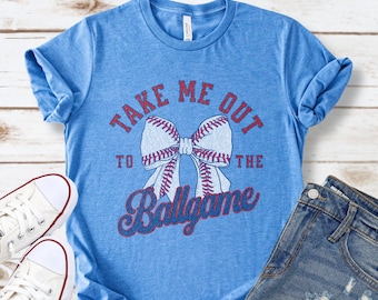 Baseball Shirt Take Me Out To The Ballgame Coquette Baseball Shirt Gameday Kids Baseball Tshirt Baseball Mom Shirt Baseball Mom Sweatshirt