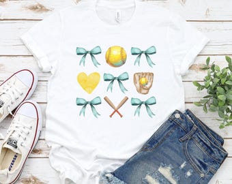 Girls Softball Shirt, Softball Mom Shirt, Matching Softball Shirts, Softball Gameday Shirt, Softball Mom Tee, Softball Gift Shirt For Girls