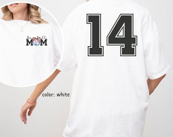 Camiseta de béisbol personalizada para mamá, camiseta de béisbol Comfort Colors®, camisetas de temporada de béisbol, camiseta para el día del partido, camiseta de béisbol para mamá, regalo de béisbol