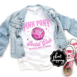 Pink Pony Club Shirt, Pink Pony Girl Tee, Midwest Princess Shirt, Pink Pony Social Club Shirt, Oversize shirt, Keep Dancing Unisex Shirts