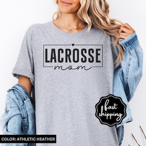 Lacrosse Mom Shirt, Lacrosse Game Day Shirt, Lacrosse Mama Shirt, Gameday Lacrosse Shirt, Lacrosse Mom Gift, Team Mom Lacrosse Shirt
