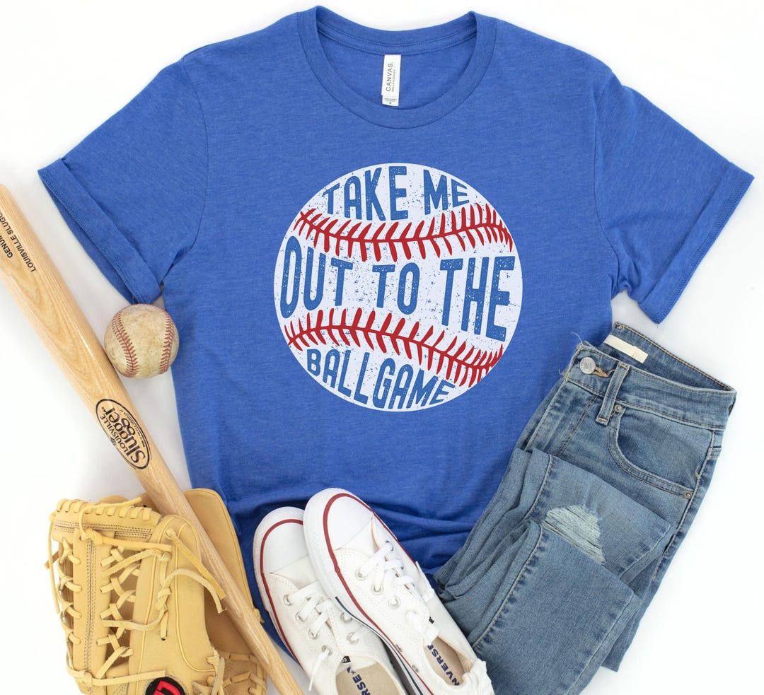 Baseball Shirt, Take Me Out to the Ballgame Game, Gameday Shirt