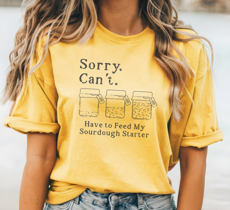 Comfort Colors® Sourdough Shirt, Bread Baker Shirt, Sourdough tshirt, Sourdough Starter tee, Funny Bread Shirt, Gift for Her, Gift for Baker
