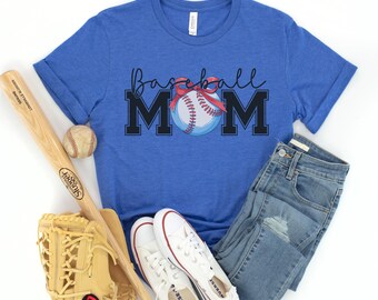 Baseball Mom Shirt Baseball Mom Sweatshirt Coquette Baseball Shirt Gameday Baseball Tshirt Baseball Mom Tshirt Gift Baseball Mom Gift Shirt