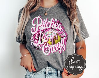 Girls Softball Shirt, Softball Mom Shirt, Matching Softball Shirts, Softball Gameday Shirt, Softball Mom Tee, Softball Gift Shirt For Girls