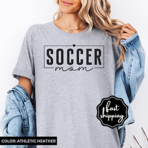 Soccer Mom Shirt, Soccer Mom Tshirt, Soccer Mom Gift, Soccer Shirt, Soccer Mama Shirt, Gift for Soccer Mom, Soccer Mama Shirt