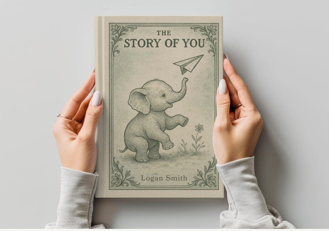 Custom Vintage Storybook Letters to My Child Journal, Personalized ...