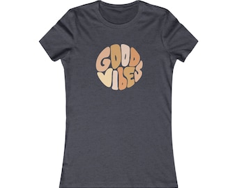 Good Vibes T-shirt, Positive Vibes Tee, Motivational Shirt, Graphic Tee, Gift for Him or Her, Casual Top