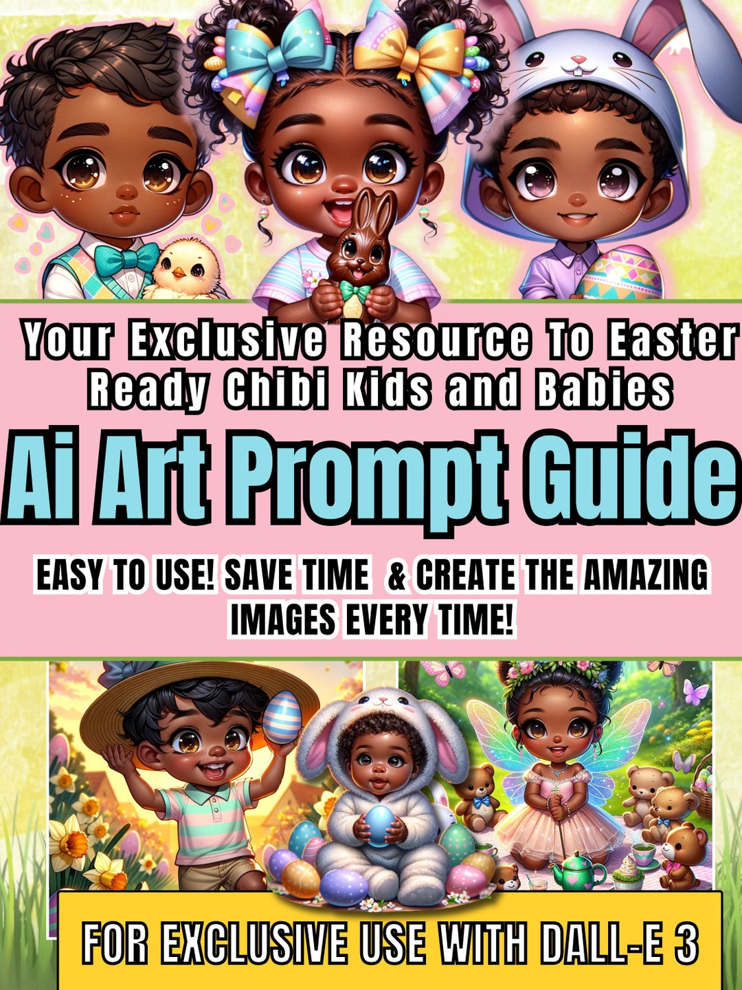 Dall-e3 & Chatgpt V4 Ai Art Prompt Guide | Includes 18 Prompts | Sample ...