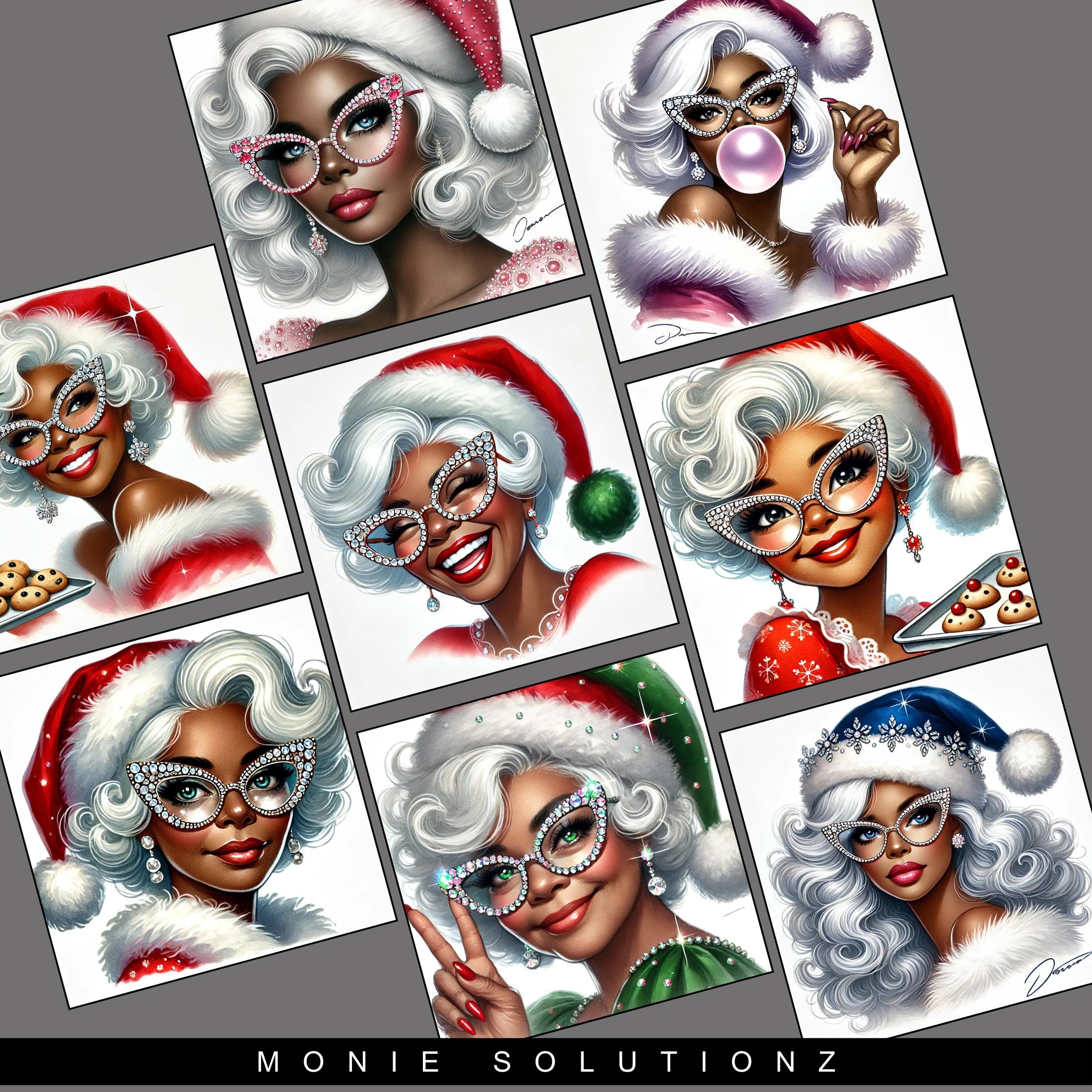 Dall-e3 & Chatgpt V4 Ai Art Prompt Guide Mama Claus Includes 12 Sample ...