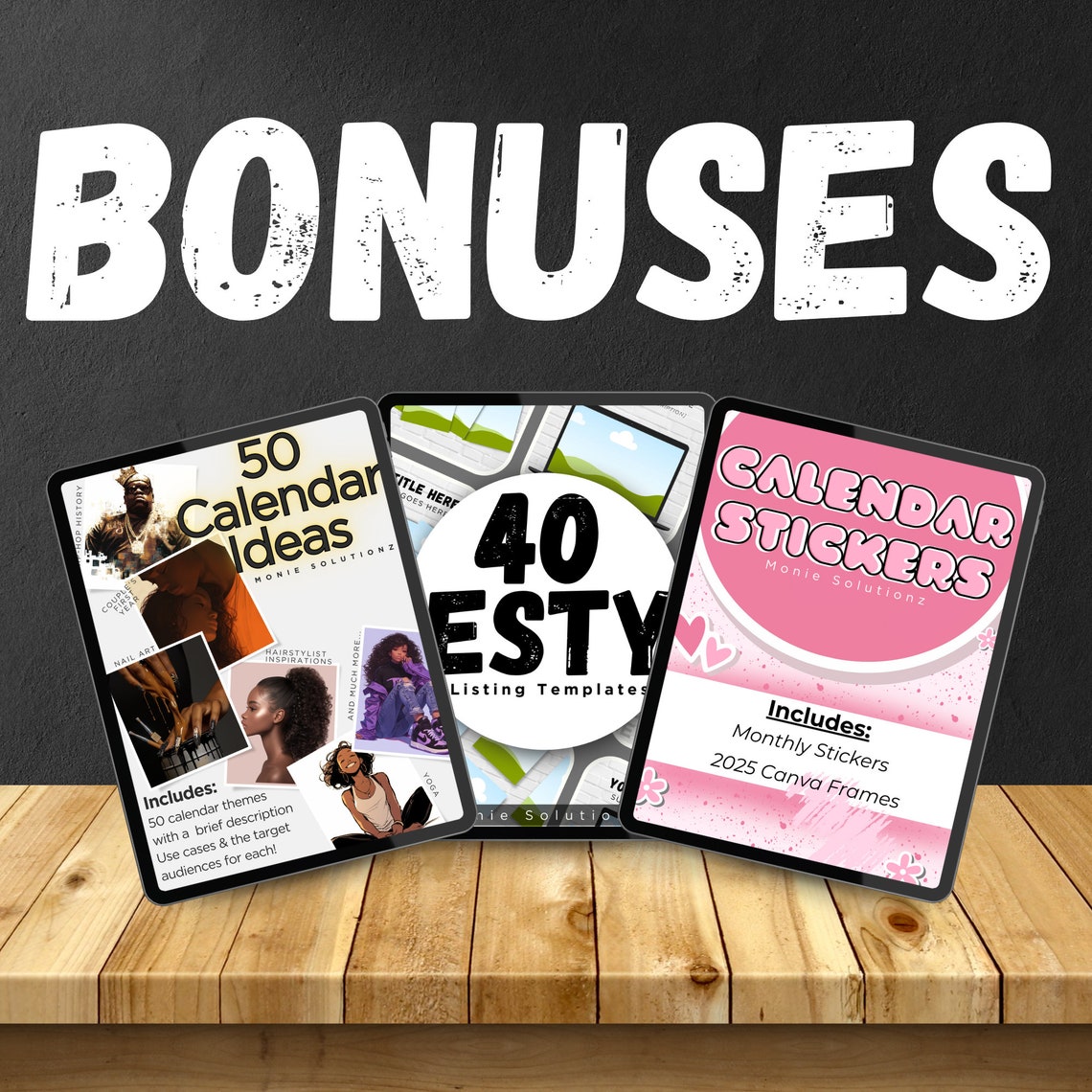 2025 Fully Editable Calendar Canva Frame Template Mega Bundle Instant ...