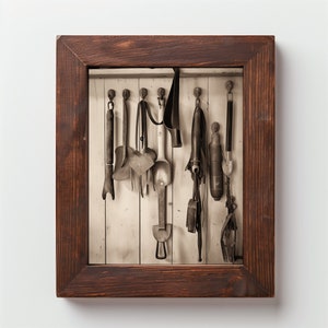 Rustic Farm Tools Wall Art, Vintage Barn Decor, High-Resolution Downloadable Print