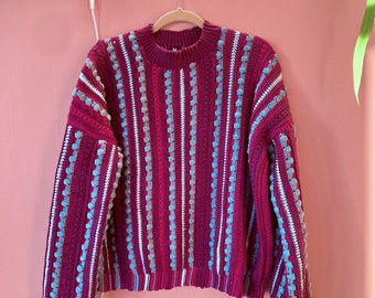 Retro Crochet Sweater Pattern