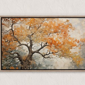 Autumn Landscape Print, Fall Landscape Printable Wall Art, Fall Wall Art, Autumn Vintage Style Oil Painting, Country Farmhouse Print Scene