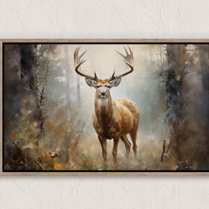 Autumn Landscape Print, Fall Landscape Printable Wall Art, Fall Wall Art, Autumn Vintage Style Oil Painting, Country Farmhouse Print Scene