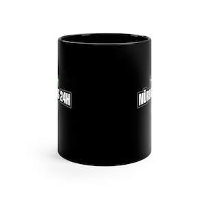 Nürburgring 24H Coffee Mug, iRacing Gift, Black Racing Mug, Motorsports Cup, Car Enthusiast Drinkware, Racing Team Present
