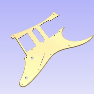 Ibanez RG550 Pickguard file svg, ai, pdf, dxf, crv3d, and crv.