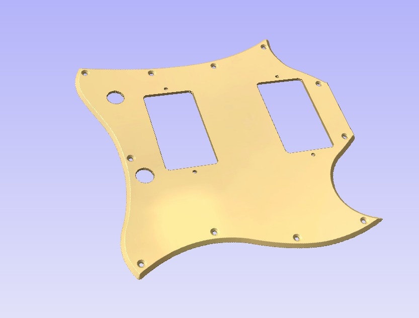 Battipenna Acrilico Bianco Per Chitarra Gibson Sg Custom 61'-63' - Italia - Foto 10