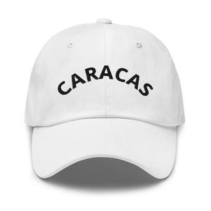Caracas Baseballkappe – Minimalistischer Stadthut, Venezuela Geschenk, Urban Streetwear, Venezuela Reise-Souvenir, Caracas-Liebhaber-Kappe