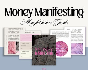 Manifestación de dinero y guía de imán de dinero / Descarga instantánea / Manifestación de descarga digital / Guía espiritual / Hechizo de dinero