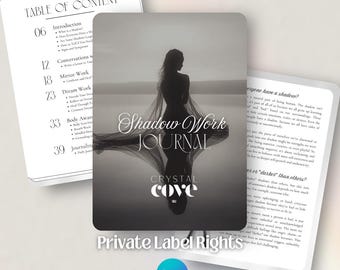 PLR Shadow Work Journal Prompts | Inner Child Journaling | PLR Digital Product Spiritual PLR Private Label Rights Digital Download dfy Ebook