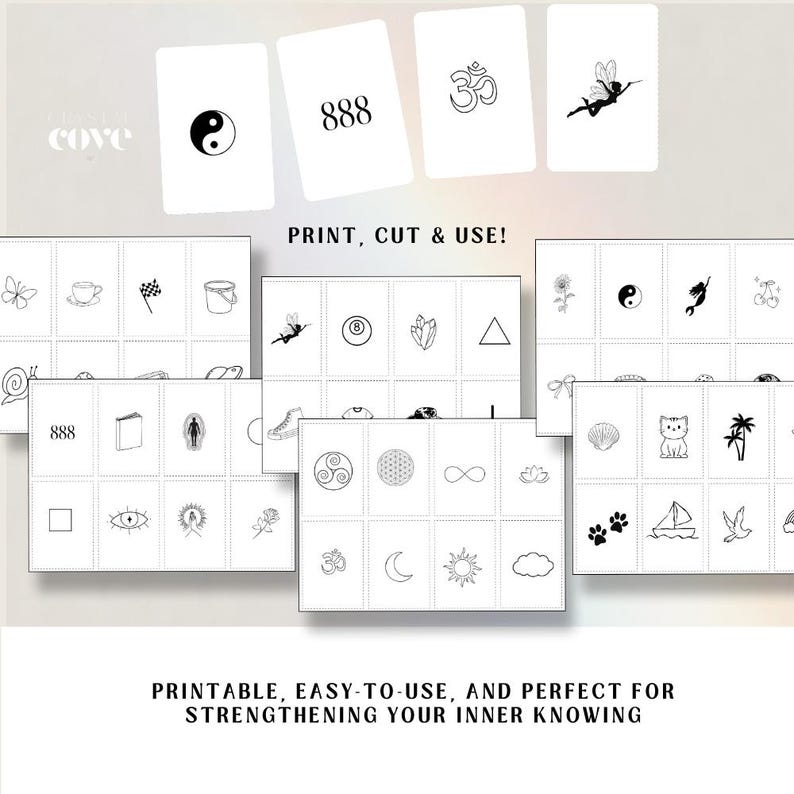 Intuition Cards | Intuition Strengthening Game | Spiritual Download ...