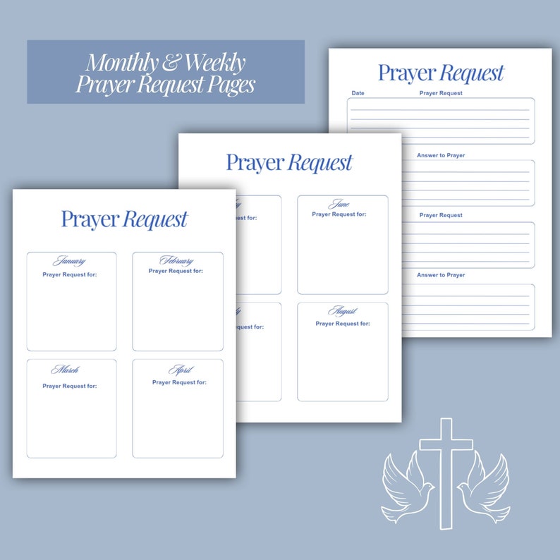 Prayer Journal for Bible Study | Christian Bible Study Pages ...