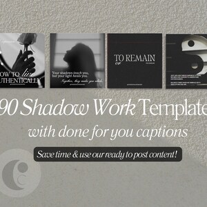 May include: A set of four black and white Instagram story templates with text that reads "How to live authentically", "Your shadows teach you, but your light heals you. Together, they make you whole", "To Remain", and "But let us never forget that shadows are merely the absence of light. And in the absence of light, we can find ourselves in darkness. But even in darkness, there is beauty. And even in darkness, there is hope."