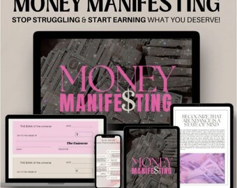 Money Manifestation & Money Magnet Guide | Instant Download | Manifesting Digital Download | Spiritual Guide | Money Spell