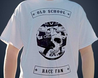 Unleash Your Inner Champion: Max Verstappen Skull T-Shirt, for Formula One race Fans, with victory list on the back