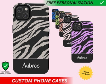 Personalized iPhone 17 Case Personalized Phone Case Custom Designer Phone Case Custom iPhone 16 Case Personalized Case Tiger Stone Design