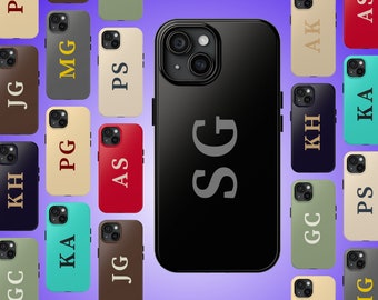 Personalized iPhone 17 Case Personalized Phone Case Custom Initials Design 1 Designer Phone Case iPhone 16 Case Personalized Phonecase
