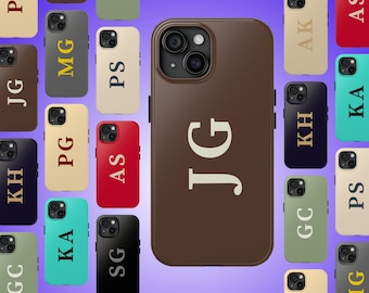 Personalized iPhone 17 Case Personalized Phone Case Custom Initials Design 5 Designer Phone Case iPhone 16 Case Personalized Phonecase