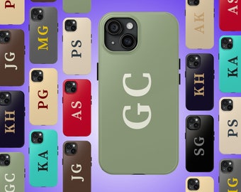 Personalized iPhone 17 Case Personalized Phone Case Custom Initials Design 10 Designer Phone Case iPhone 16 Case Personalized Phonecase