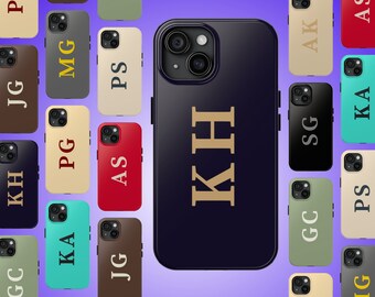 Personalized iPhone 17 Case Personalized Phone Case Custom Initials Design 6 Designer Phone Case iPhone 16 Case Personalized Phonecase