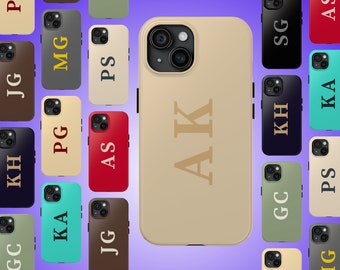 Personalized iPhone 17 Case Personalized Phone Case Custom Initials Design 7 Designer Phone Case iPhone 16 Case Personalized Phonecase