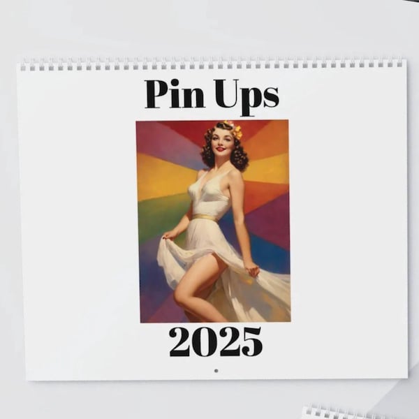 2025 Pin Up Calendar Etsy 2025-pin-up-calendar-etsy
