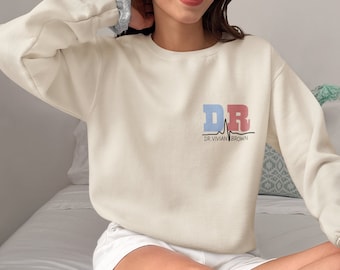 Regalo personalizado para médico, sudadera personalizada para médico, regalo de graduación de la facultad de medicina con doctorado, ideas para regalos para médicos, regalo para estudiantes de medicina, regalo con doctorado