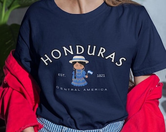 Camiseta de Honduras, souvenir de Honduras, sudadera de Honduras, regalo de Honduras, camiseta de Honduras, orgullo de Honduras, ropa de Honduras, suéter hondureño