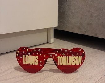 Louis Tomlinson concert glasses