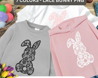 White Lace rabbit PNG, Purple Black Pink Blue Mint Lace rabbit png , rabbit  png, bunny png, Lace bunny png, Digital Download